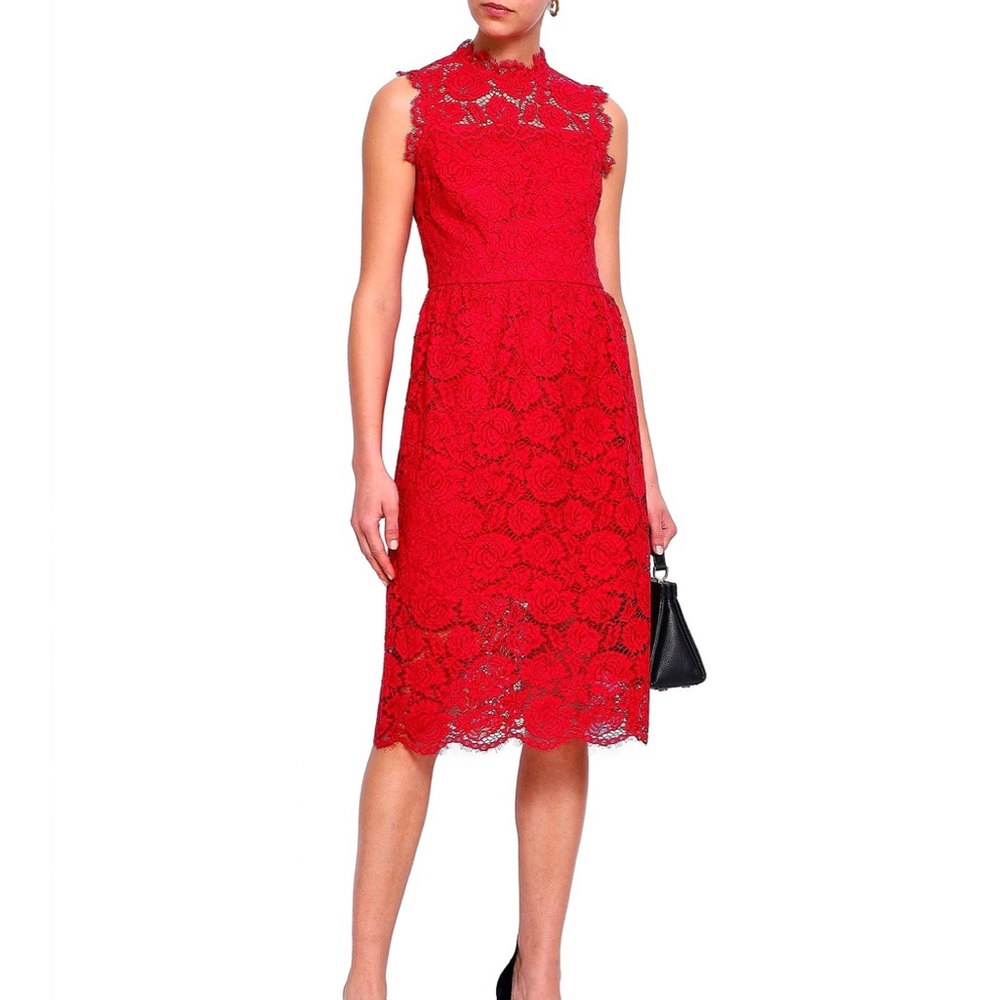 NWT Kate Spade Lace Midi Dress